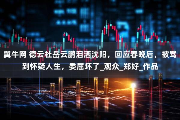 翼牛网 德云社岳云鹏泪洒沈阳，回应春晚后，被骂到怀疑人生，委屈坏了_观众_郑好_作品