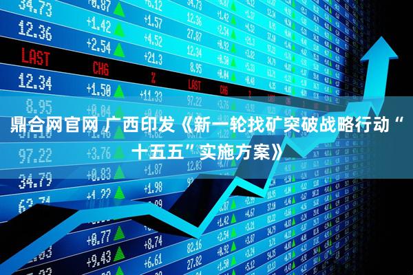 鼎合网官网 广西印发《新一轮找矿突破战略行动“十五五”实施方案》